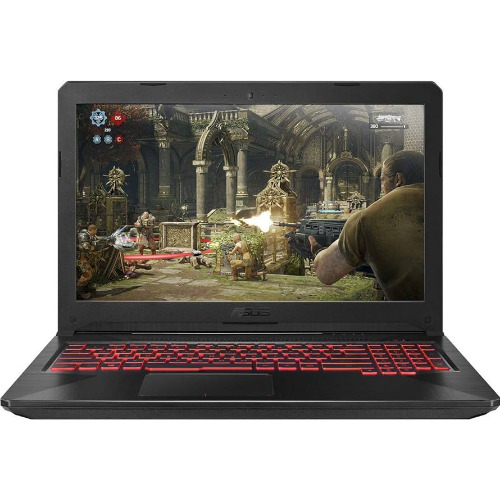 Laptop Gaming ASUS TUF FX504GM, Display 15.6 inch FHD, Intel Core i7-8750H 6-Core, 4.1GHz, 16 Gb RAM DDR4, HDD 1 Tb, SSD 240 Gb, nVidia GeForce GTX 1060 6 Gb, USB, HDMI, Ethernet, Jack 3.5mm, Gun Metal