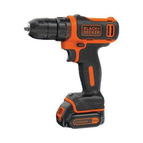 Masina de gaurit si insurubat Black+Decker BDCDD12B, 2X acumulator

