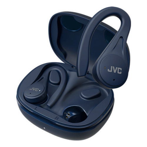 Casti JVC HA-EC25T, True Wireless, Bluetooth 5.1, Microfon, Albastru
