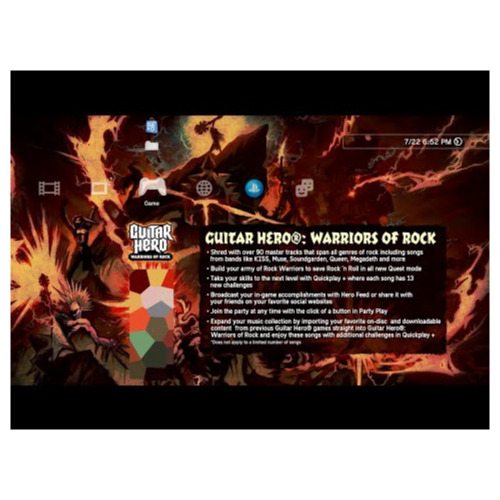Guitar Hero Warriors of Rock - Joc PS3
