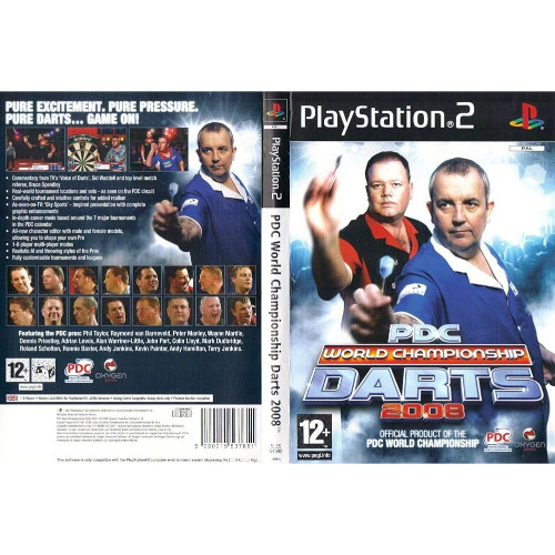 PDC World Championship Darts 2008 - Joc PS2
