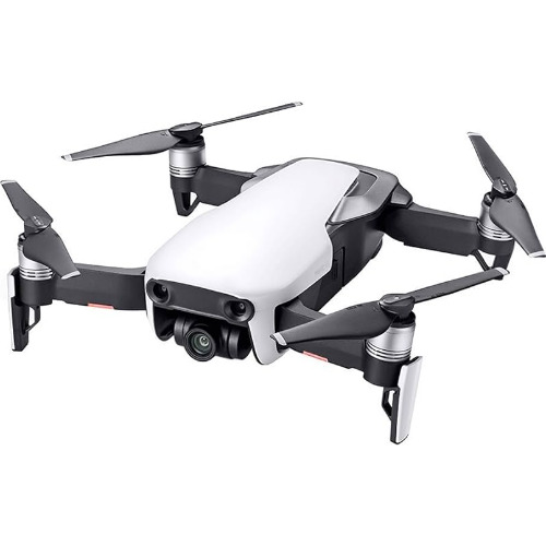 Drona DJI Mavic Air Fly More Combo, Distanta max. 4 Km, Autonomie max. 21 minute, Altitudine 500m, Senzor CMOS 12 Mp, 4K UHD, Gimbal 3 Axe, 2 Acumulatori, ActiveTrack, Sistem inteligent de orientare, iOS, Android, Telecomanda, Arctic White