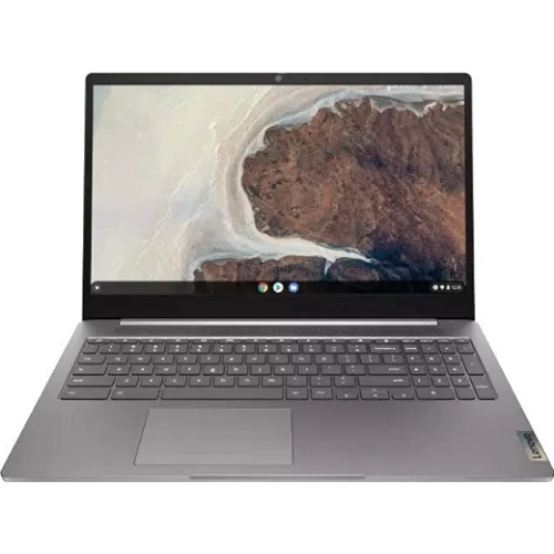 Laptop Lenovo IdeaPad 3 Chrome 15IJL6, Display 15 inch FHD, Procesor Intel Celeron N4500 2.8GHz, 8 Gb RAM, SSD 128 Gb eMMC, USB, USB-C, HDMI, Micro SD Card Reader, Arctic Grey