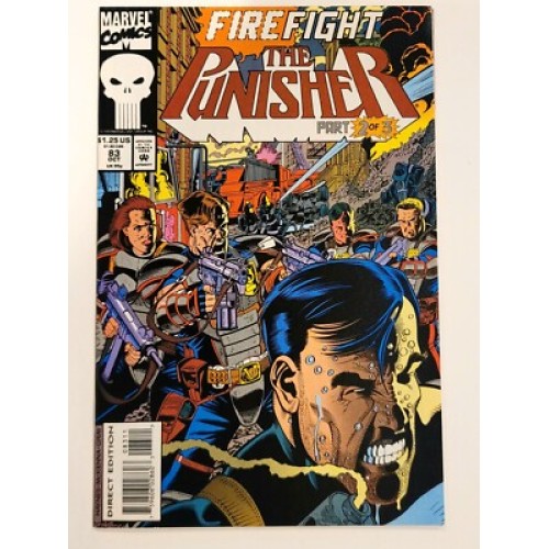 Benzi Desenate Marvel - The Punisher - Firefight Part 2 Of 3 #83 OCT 1993
