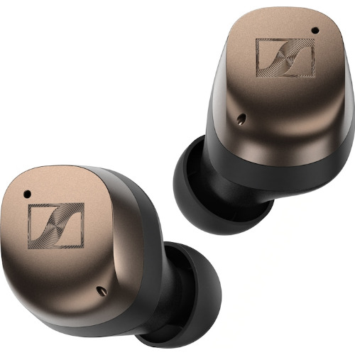 Casti In-Ear Sennheiser Momentum True Wireless 4, Bluetooth, Microfon, Black Copper

