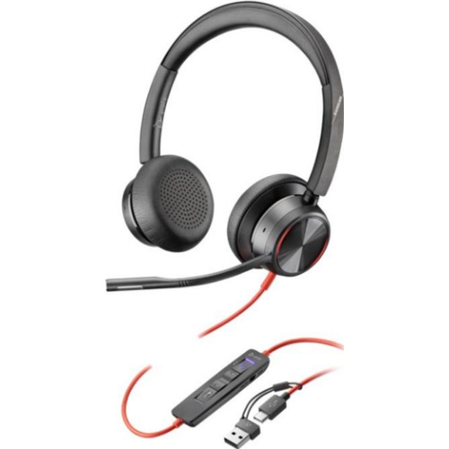 Casca HP Poly Blackwire 8225 Stereo Microsoft Teams Certified USB-C Headset
