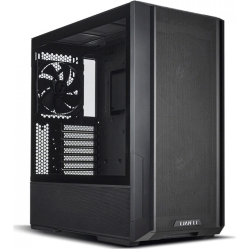 Sistem Desktop Gaming Lian LI Lancool, Procesor AMD Ryzen 7 9800X3D 8-Core, 5.2GHz, 32 Gb RAM DDR5 5200MHz, SSD 1 Tb NVMe M.2, AMD Radeon RX 9070 16 Gb, USB 3.2, USB-C, HDMI, DisplayPort