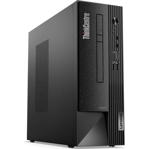 Unitate PC Lenovo ThinkCentre 50s Gen 3, Procesor i5-12400 6-Core, 4.4GHz, 8 Gb RAM DDR4 3200MHz, SSD 480 Gb, Intel UHD Graphics 730, USB, USB-C, HDMI, DisplayPort, DVI, Ethernet