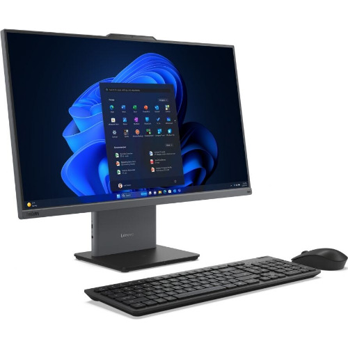 All-In-One PC Lenovo ThinkCentre neo 50a Gen 5, 27 inch FHD IPS, Procesor Intel Core i5-13420H 4.6GHz Raptor Lake, 8GB RAM, 256GB SSD, UHD Graphics, Camera Web
