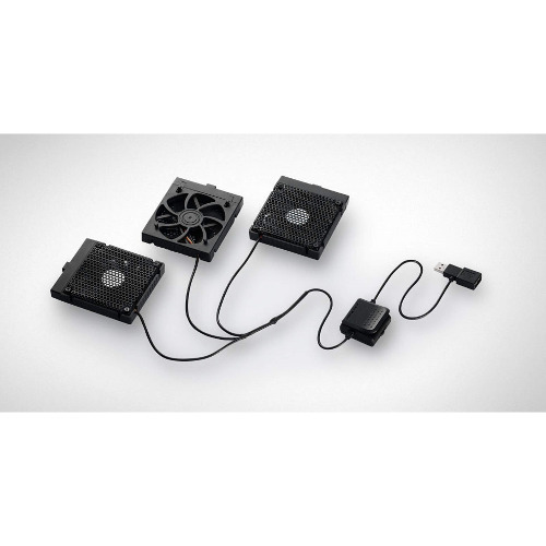 Cooler laptop Cooler Master Notepal U3 Plus, 19", 3 x ventilator 80 mm, USB, Black
 Cooler laptop Cooler Master Notepal U3 Plus, 19", 3 x ventilator 80 mm, USB, Black