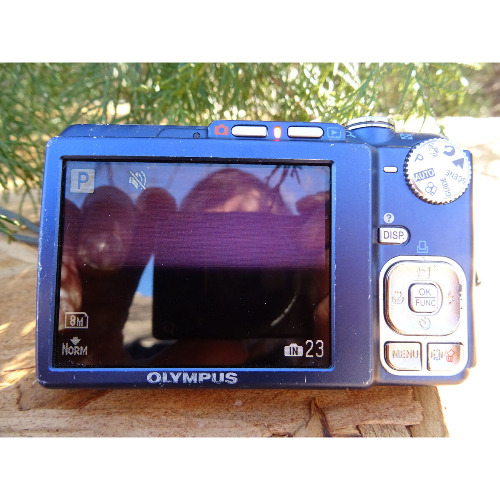 Camera Digitala Olympus FE-340, 8Mpx, 5x Zoom, 2.7 LCD, Albastru
