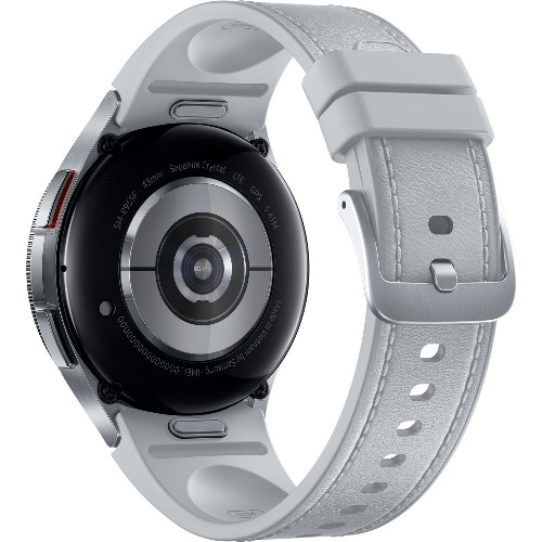 Smartwatch Samsung Galaxy Watch6 Classic, 43mm, LTE, Bluetooth, Wi-Fi, GPS, SM-R955F, Silver Smartwatch Samsung Galaxy Watch6 Classic, 43mm, LTE, Bluetooth, Wi-Fi, GPS, SM-R955F, Silver