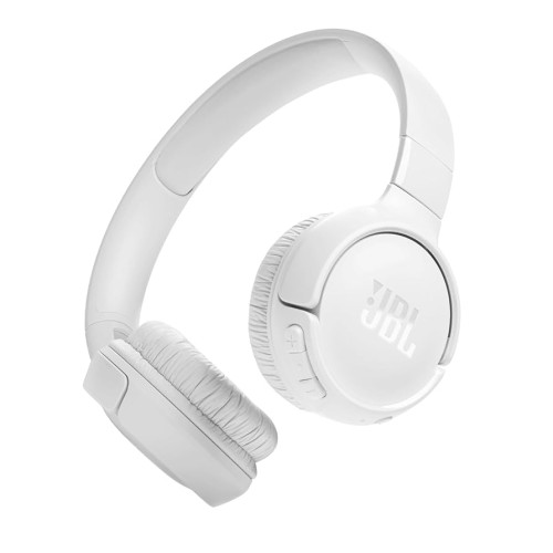 Casti Audio On Ear JBL Tune 520BT, Bluetooth, USB-C, White

