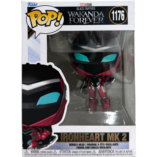 Figurina de vinil Funko POP! Black Panthera Wakanda Forever - Ironeheart MK 2 1176