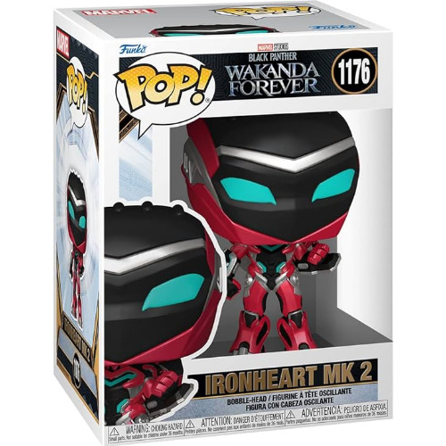 Figurina de vinil Funko POP! Black Panthera Wakanda Forever - Ironeheart MK 2 1176 Figurina de vinil Funko POP! Black Panthera Wakanda Forever - Ironeheart MK 2 1176