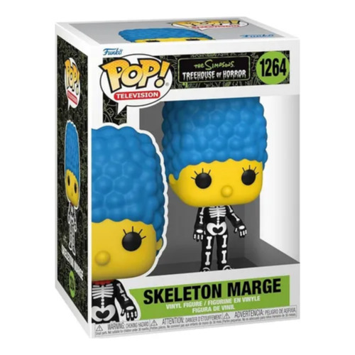 Figurina de vinil Funko POP! The Simpsons Treehouse of Horror - Skeleton Marge 1264 Figurina de vinil Funko POP! The Simpsons Treehouse of Horror - Skeleton Marge 1264