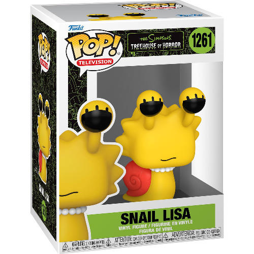 Figurina de vinil Funko POP! The Simpsons Treehouse of Horror - Snail Lisa 1261 Figurina de vinil Funko POP! The Simpsons Treehouse of Horror - Snail Lisa 1261
