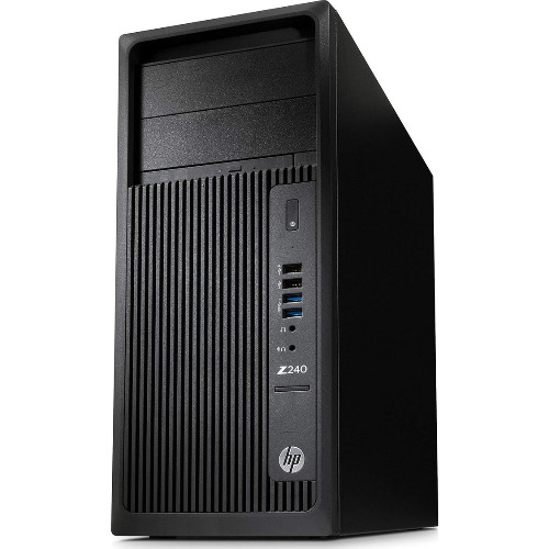 Sistem Desktop HP Z240 Tower, Procesor Intel Core i7-6700 4.0GHz, 16 Gb RAM DDR4, SSD 480 Gb NVMe, USB 3.2, USB 3.0, DisplayPort, DVI Sistem Desktop HP Z240 Tower, Procesor Intel Core i7-6700 4.0GHz, 16 Gb RAM DDR4, SSD 480 Gb NVMe, USB 3.2, USB 3.0, DisplayPort, DVI
