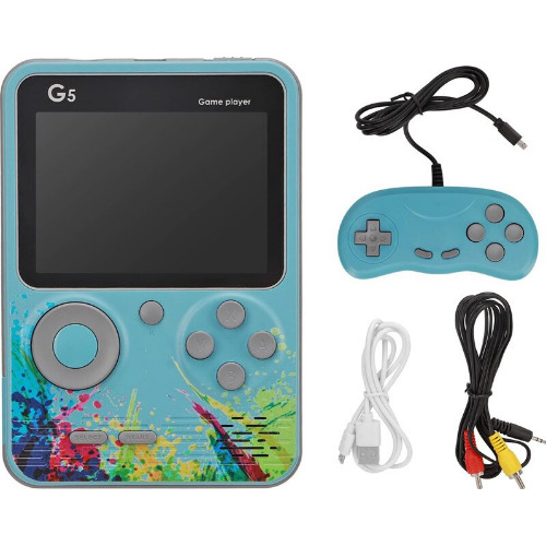 Consola Portabila, ecran HD 3 inch, 500 Jocuri, Baterie reincarcabila 10020mAh 3,7v , Conectare la TV, Maneta
