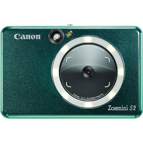 Imprimanta foto portabila CANON Zoemini S2, Bluetooth, Dimensiune hartie 50 x 76, USB, Cititor de carduri, Dark Teal Imprimanta foto portabila CANON Zoemini S2, Bluetooth, Dimensiune hartie 50 x 76, USB, Cititor de carduri, Dark Teal