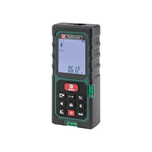 Telemetru cu laser Parkside PLEM 50 C3, 50m, LCD, Nivela
