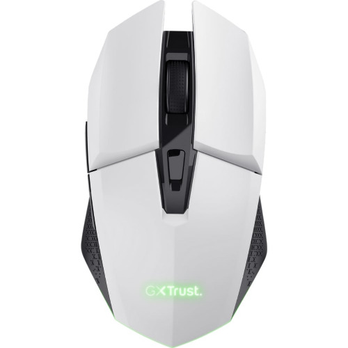 Mouse Gaming Wireless TRUST GXT 110 Felox, 4800 dpi, RGB, 6 Butoane, Alb Mouse Gaming Wireless TRUST GXT 110 Felox, 4800 dpi, RGB, 6 Butoane, Alb