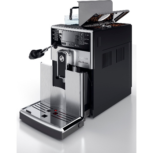 Espressor automat Philips Saeco PicoBaristo HD8924/09, 1.8L, 1850W, Sistem spumare a aptelui Cappuccinatore, 10 setari intensitate aroma, Rasnite 100% ceramice, 15bar, Argintiu/Negru
 Espressor automat Philips Saeco PicoBaristo HD8924/09, 1.8L, 1850W, Sistem spumare a aptelui Cappuccinatore, 10 setari intensitate aroma, Rasnite 100% ceramice, 15bar, Argintiu/Negru