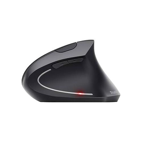 Mouse Trust Verto 22879, Wireless Ergonomic, Usb, Negru
 Mouse Trust Verto 22879, Wireless Ergonomic, Usb, Negru