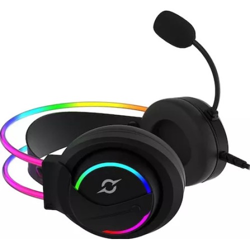 Casti Gaming AQIRYS Cygnus, USB, RGB, 7.1 surround, Microfon, Negru
 Casti Gaming AQIRYS Cygnus, USB, RGB, 7.1 surround, Microfon, Negru