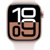 Apple Watch Series 10, 42mm, Rose Gold Aluminium Case, Rose Gold Sport Band, GPS, A2997