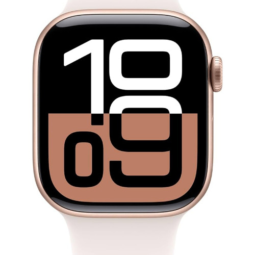Apple Watch Series 10, 42mm, Rose Gold Aluminium Case, Rose Gold Sport Band, GPS, A2997 Apple Watch Series 10, 42mm, Rose Gold Aluminium Case, Rose Gold Sport Band, GPS, A2997