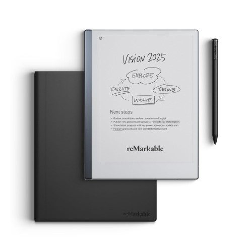 Tableta ePaper reMarkable 2, 10.3", E Ink Carta Monochrome Multi-point capacitive touch, 8 Gb + Husa reMarkable + reMarkable Marker Plus RM212
 Tableta ePaper reMarkable 2, 10.3", E Ink Carta Monochrome Multi-point capacitive touch, 8 Gb + Husa reMarkable + reMarkable Marker Plus RM212