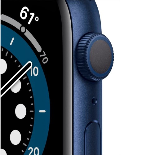 Apple Watch Series 6 40mm, A2291, Blue Aluminium Case, Black Nike Sport Band
 Apple Watch Series 6 40mm, A2291, Blue Aluminium Case, Black Nike Sport Band