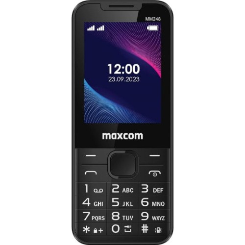 Telefon Mobil Maxcom MM248, Dual Sim, Radio FM, Camera foto, Blit, Negru
 Telefon Mobil Maxcom MM248, Dual Sim, Radio FM, Camera foto, Blit, Negru