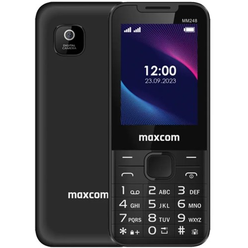 Telefon Mobil Maxcom MM248, Dual Sim, Radio FM, Camera foto, Blit, Negru
 Telefon Mobil Maxcom MM248, Dual Sim, Radio FM, Camera foto, Blit, Negru