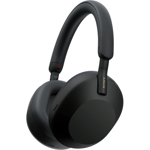 Casti Audio Over Ear SONY WH-1000XM5, Wireless, Bluetooth, Noise cancelling, Autonomie baterie 30 ore, Microfon, Alexa si Google Assistant, Negru
 Casti Audio Over Ear SONY WH-1000XM5, Wireless, Bluetooth, Noise cancelling, Autonomie baterie 30 ore, Microfon, Alexa si Google Assistant, Negru