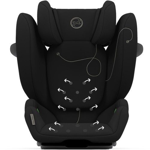 Scaun AUTO pentru copii CYBEX Gold Solution G i-Fix, UN R129/03, 3-12 Ani, 15-50 Kg, Moon Black
 Scaun AUTO pentru copii CYBEX Gold Solution G i-Fix, UN R129/03, 3-12 Ani, 15-50 Kg, Moon Black