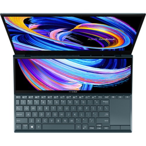 Laptop Ultraportabil Asus ZenBook Duo 14 UX482EA 14 Inch FHD Touchscreen, Intel Core i7 - 1165G7, 16 Gb RAM DDR4, SSD 1 Tb, Intel Iris XE Graphics, Celestial Blue
 Laptop Ultraportabil Asus ZenBook Duo 14 UX482EA 14 Inch FHD Touchscreen, Intel Core i7 - 1165G7, 16 Gb RAM DDR4, SSD 1 Tb, Intel Iris XE Graphics, Celestial Blue