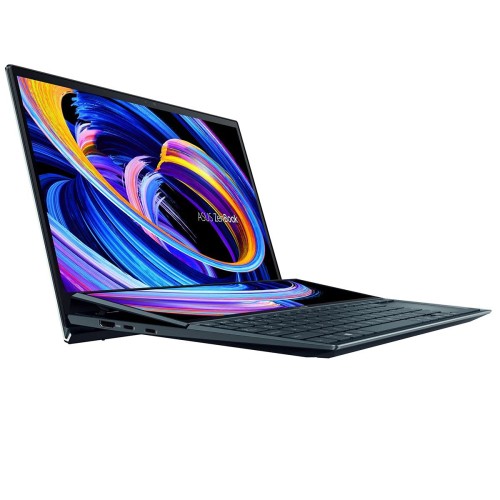 Laptop Ultraportabil Asus ZenBook Duo 14 UX482EA 14 Inch FHD Touchscreen, Intel Core i7 - 1165G7, 16 Gb RAM DDR4, SSD 1 Tb, Intel Iris XE Graphics, Celestial Blue
 Laptop Ultraportabil Asus ZenBook Duo 14 UX482EA 14 Inch FHD Touchscreen, Intel Core i7 - 1165G7, 16 Gb RAM DDR4, SSD 1 Tb, Intel Iris XE Graphics, Celestial Blue