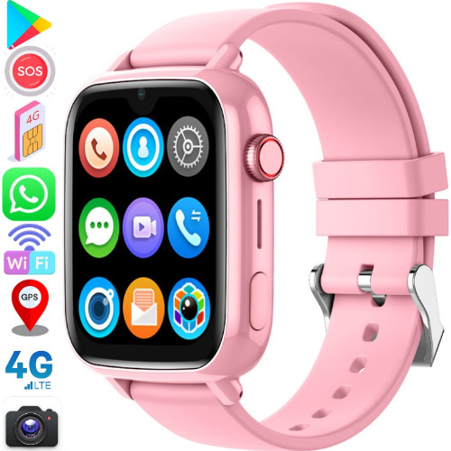Ceas copii Smartwatch T40, Apel Telefonic Video HD, Buton SOS, Monitorizare spion, Google play, Super Amoled 1.91 inch, Slot SIM, 4G, Localizare precisa GPS, Wi-Fi, Bluetooth, Meniu in Romana, Compatibil Android/IOS, Roz Ceas copii Smartwatch T40, Apel Telefonic Video HD, Buton SOS, Monitorizare spion, Google play, Super Amoled 1.91 inch, Slot SIM, 4G, Localizare precisa GPS, Wi-Fi, Bluetooth, Meniu in Romana, Compatibil Android/IOS, Roz