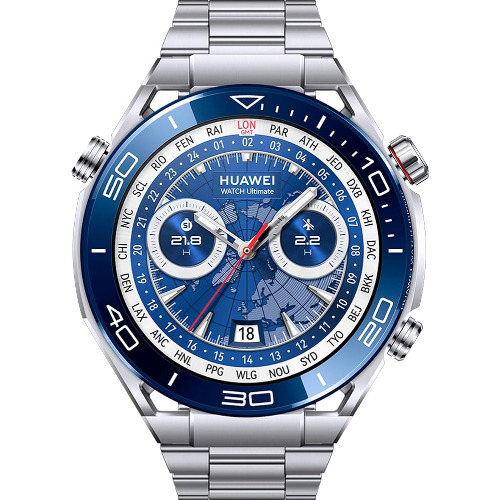 Smartwatch HUAWEI Watch Ultimate CLB-B19, 48mm LTPO AMOLED, 10ATM, Voyage Blue, Bratara silicon, Android, iOS
 Smartwatch HUAWEI Watch Ultimate CLB-B19, 48mm LTPO AMOLED, 10ATM, Voyage Blue, Bratara silicon, Android, iOS