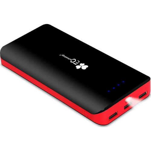 Baterie Externa EC Technology PB01, 22.400 mAh, Output 5 V/ 5.5 A, Negru/Rosu
 Baterie Externa EC Technology PB01, 22.400 mAh, Output 5 V/ 5.5 A, Negru/Rosu
