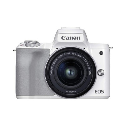 Aparat foto Mirrorless Canon EOS M50, 24.1 Mp, 4K, Wi-Fi, Obiectiv EF-M 15- 45mm, 1:3.5-6.3 IS STM , White
 Aparat foto Mirrorless Canon EOS M50, 24.1 Mp, 4K, Wi-Fi, Obiectiv EF-M 15- 45mm, 1:3.5-6.3 IS STM , White