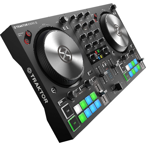 Controler DJ Native Instruments Traktor Kontrol S2 mk3, 16 pad-uri cu aftertouch, RGB, Buton rotative tactil, Black Controler DJ Native Instruments Traktor Kontrol S2 mk3, 16 pad-uri cu aftertouch, RGB, Buton rotative tactil, Black