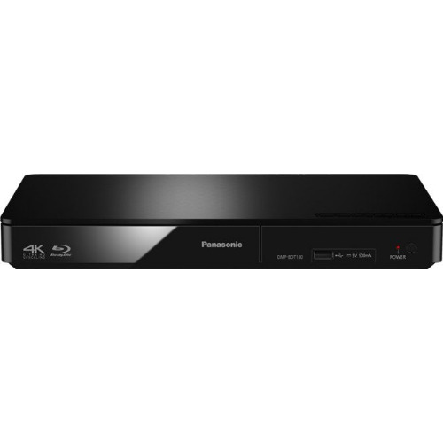 Blu-Ray Player Panasonic DMP-BDT184, 4K, 3D, Miracast, DLNA, USB, LAN, HDMI, Negru Blu-Ray Player Panasonic DMP-BDT184, 4K, 3D, Miracast, DLNA, USB, LAN, HDMI, Negru