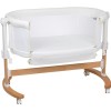 Patut 2 in 1 co-sleeper BabyGo Amila, Sistem de leganare, Husa detasabila si lavabila, Inaltime reglabila, Materiale ce permit trecerea aerului, Inaltime 88cm, Greutate maxima 9Kg, 5 Trepte inaltime, Creme