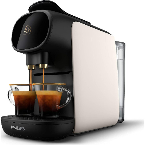 Espressor cu capsule Philips L'OR Barista, 1450W, Rezervor apa 1L, Presiune 19 bar, Satin Blanc Espressor cu capsule Philips L'OR Barista, 1450W, Rezervor apa 1L, Presiune 19 bar, Satin Blanc