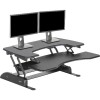 Stand de lucru pentru laptop si computer Varidesk Pro Plus 36 Standing Desk, Reglabil cu suport tastatura, Capacitate maxima 15kg, Material metal, Negruesk
