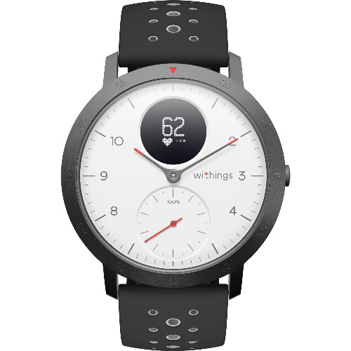 Smartwatch Hybrid Withings Steel HR Sport, 40mm, Display OLED, Rezistenta apa 5ATM, HR, Autonomie 600h, Bluetooth, White Smartwatch Hybrid Withings Steel HR Sport, 40mm, Display OLED, Rezistenta apa 5ATM, HR, Autonomie 600h, Bluetooth, White