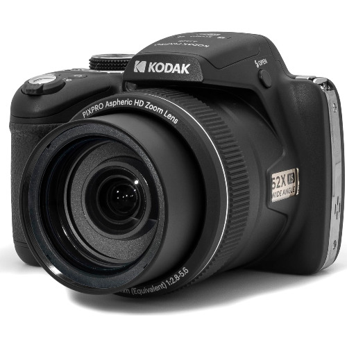 Aparat Foto Kodak PixPro AZ528, Senzor CMOS 16Mp, Zoom 52X, Display LCD 3 inch, Wi-Fi, USB, Negru Aparat Foto Kodak PixPro AZ528, Senzor CMOS 16Mp, Zoom 52X, Display LCD 3 inch, Wi-Fi, USB, Negru